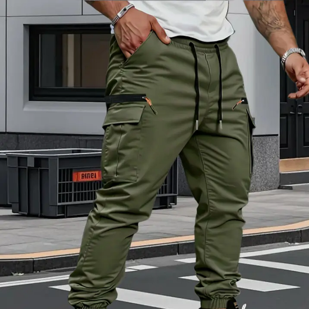 Bruno | Pantalones jogger elásticos Cargo para hombre