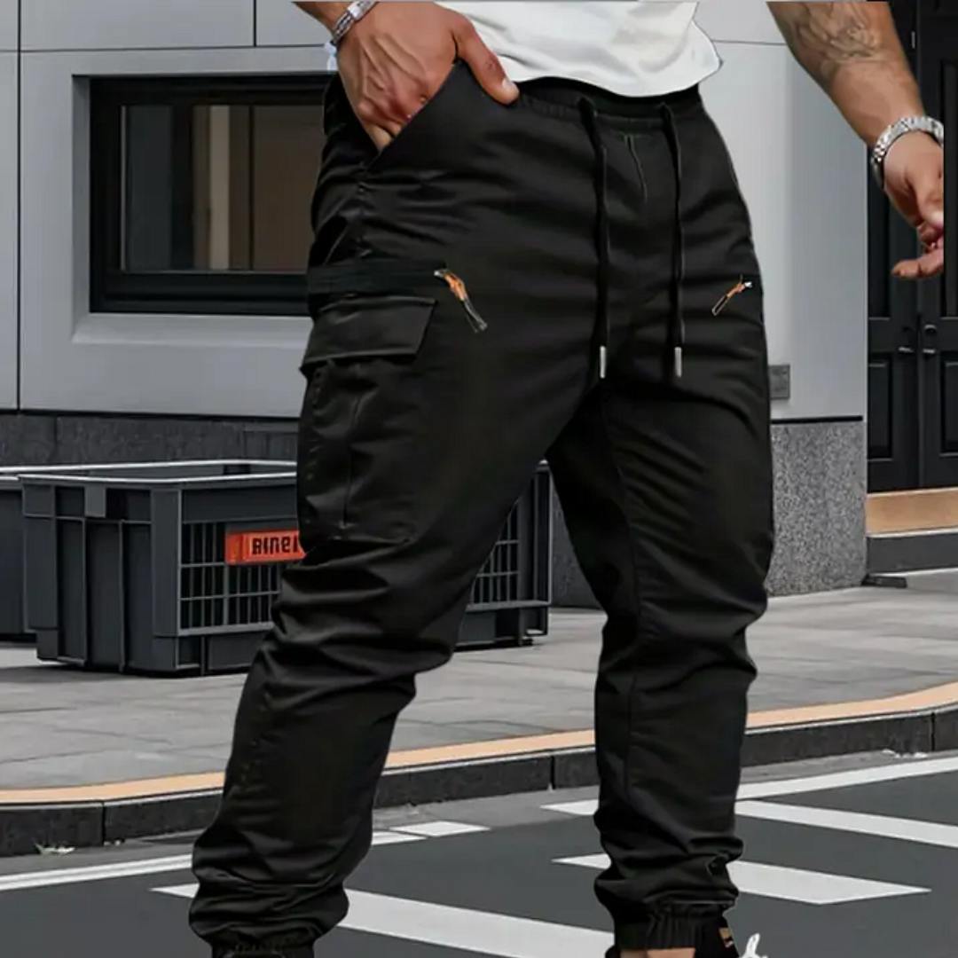 Bruno | Pantalones jogger elásticos Cargo para hombre