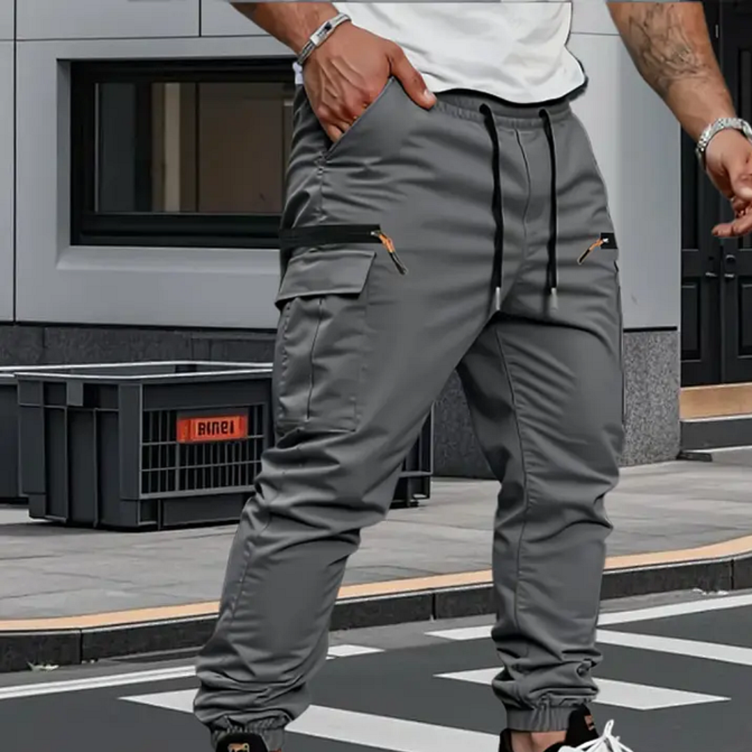 Bruno | Pantalones jogger elásticos Cargo para hombre